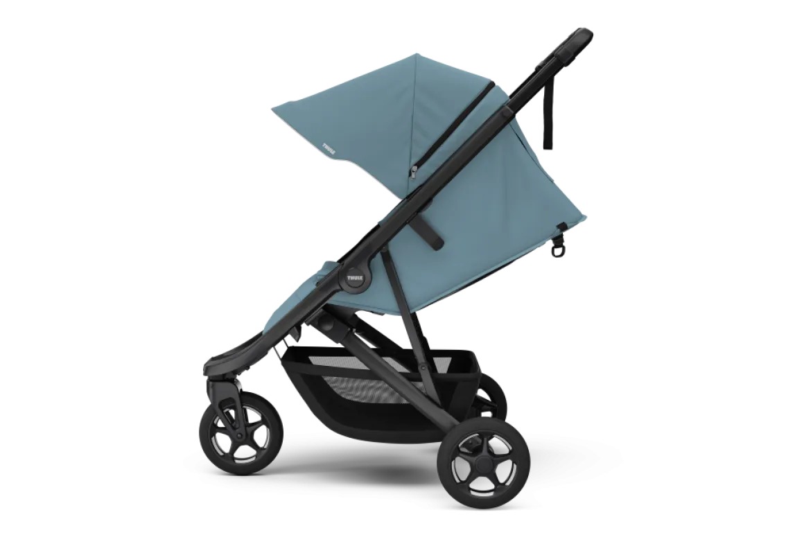 Thule Buggy 2in1 Spring 2 Mid Blue on Black