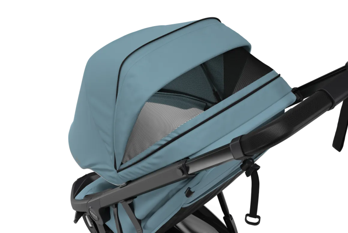Thule Buggy 2in1 Spring 2 Mid Blue on Black