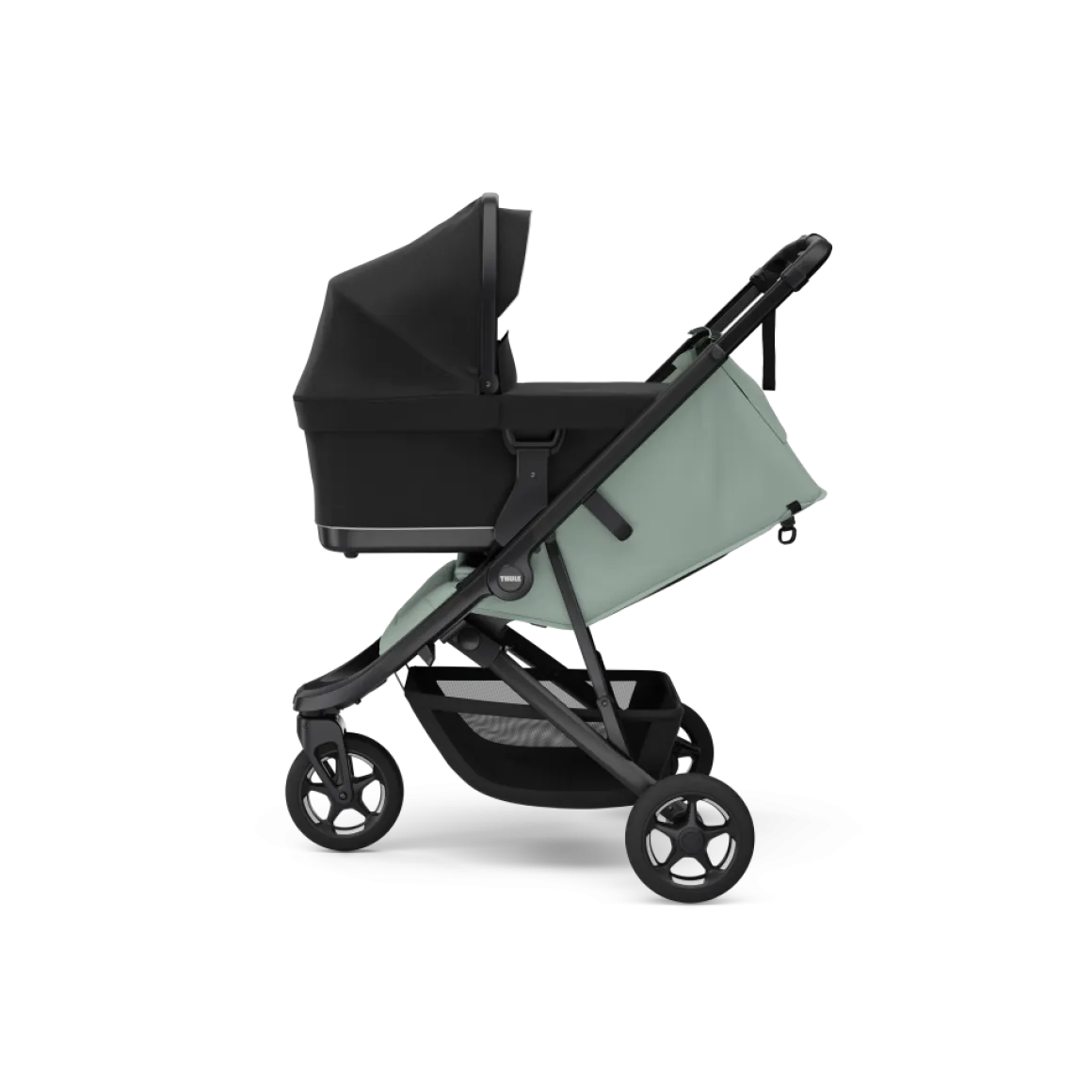 Thule Buggy 2in1 Spring 2 Mist Green on Black