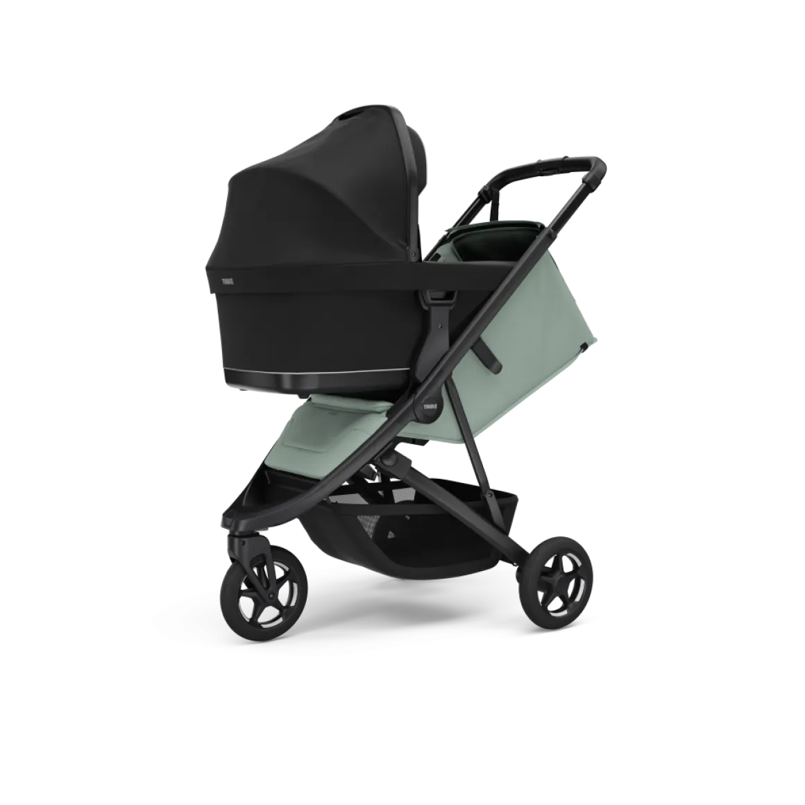 Thule Buggy 2in1 Spring 2 Mist Green on Black