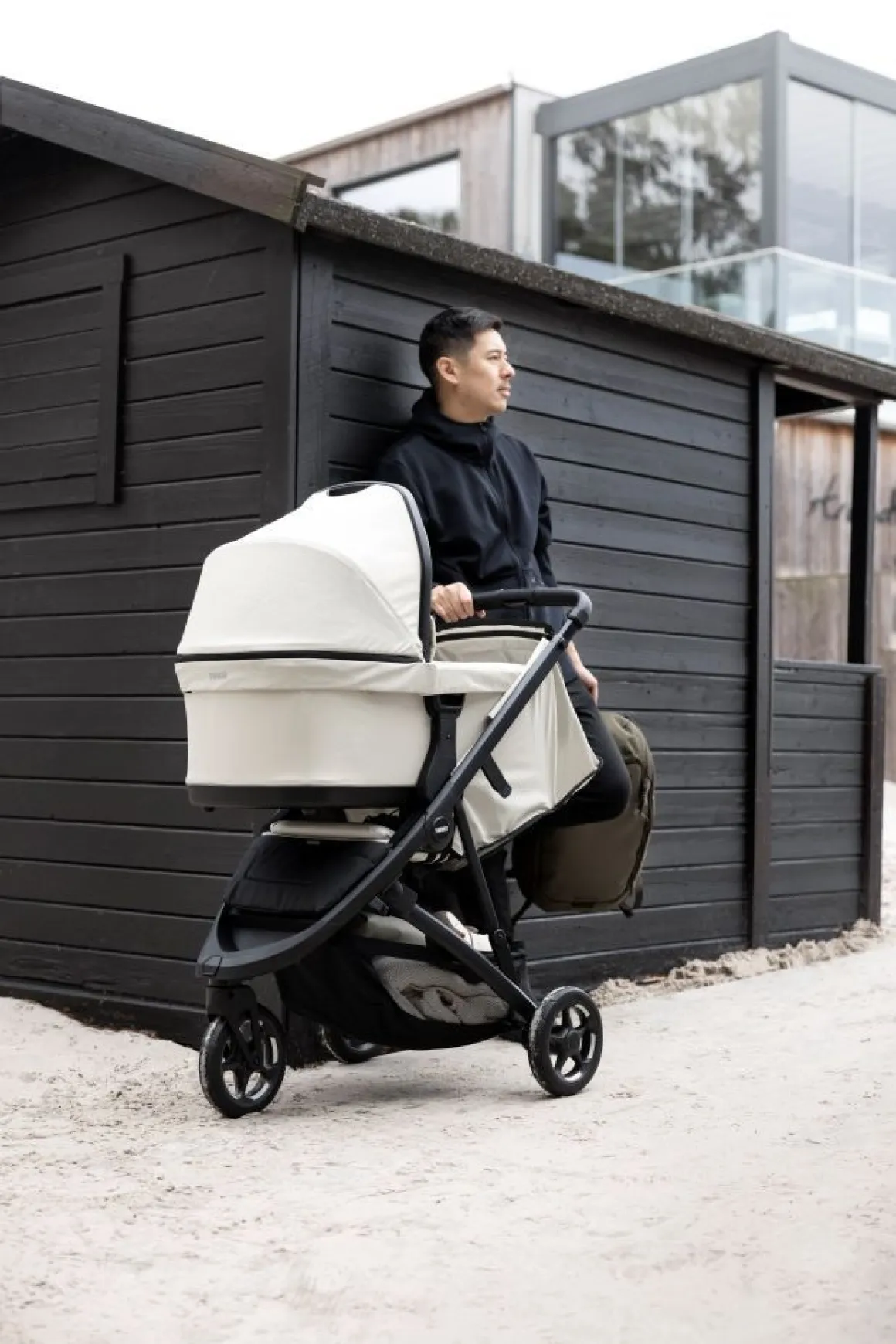 Thule Buggy 2in1 Spring 2 Soft Beige on Black