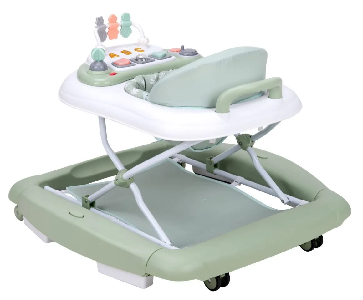 Topmark 2-in-1 Loopstoel Jean Groen